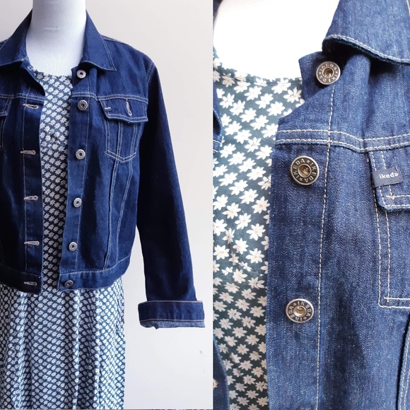 IKEDA Jackets & Blazers - Ikeda Denim Jacket | Dark blue Jean | size S/M